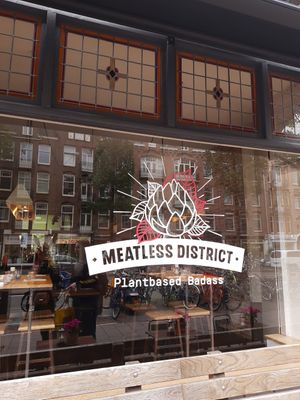 Outside at Meatless District - Da Costabuurt in Amsterdam
