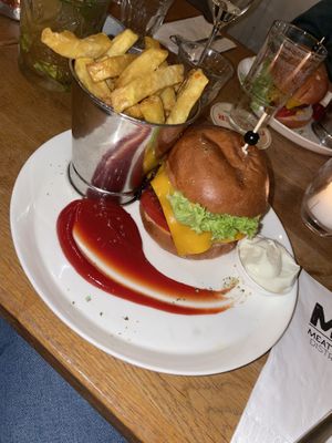 Vegan burger  at Meatless District - Da Costabuurt in Amsterdam
