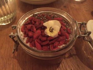 Chocolate dessert at Meatless District - Da Costabuurt in Amsterdam