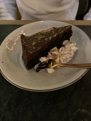 Chocolate cake: very good  at Meatless District - Da Costabuurt in Amsterdam