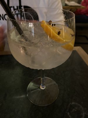 Bobby’s gin: good. A bit sweeter than the Vørding gin. at Meatless District - Da Costabuurt in Amsterdam