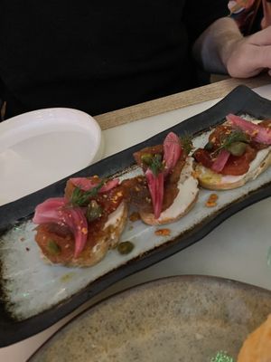 Tomato lox  at Meatless District - Da Costabuurt in Amsterdam