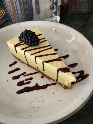 Passionfruit cheesecake: creamy and raw. It’s not too sweet, which I was happy about  at Meatless District - Da Costabuurt in Amsterdam