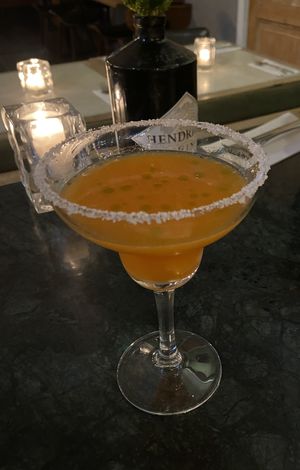 Carrot margarita: allright The regular version is better at Meatless District - Da Costabuurt in Amsterdam