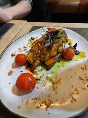 Celeriac no mis-steak   at Meatless District - Da Costabuurt in Amsterdam