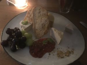 The most delicious cheese platter at Meatless District - Da Costabuurt in Amsterdam