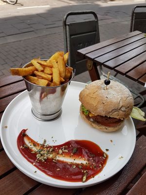 burger at Meatless District - Da Costabuurt in Amsterdam