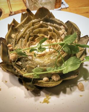 Whole Artichoke  at Meatless District - Da Costabuurt in Amsterdam