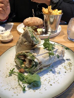Cesar wrap 👍 at Meatless District - Da Costabuurt in Amsterdam