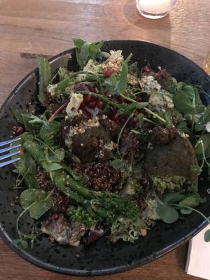 Super healthy and flavored winter salad at Meatless District - Da Costabuurt in Amsterdam