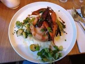 Mushroom and lethil pie at Meatless District - Da Costabuurt in Amsterdam