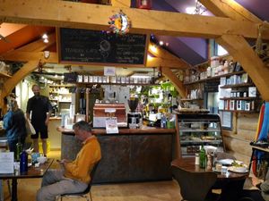 Nice atmosphere at Alchemy Cafe in Dawson City