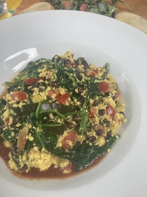 Tofu scramble  at Sticky Fingers Diner in Washington