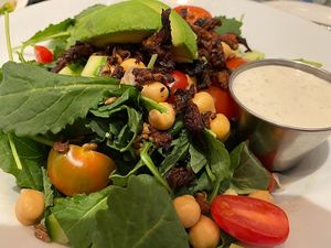 Shitake Ranch Salad at Sticky Fingers Diner in Washington