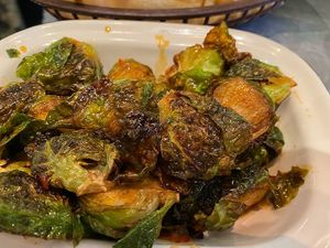 Kung Pao Brussels  at Sticky Fingers Diner in Washington