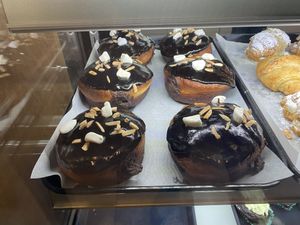 Delicious vegan bakes  at Sticky Fingers Diner in Washington