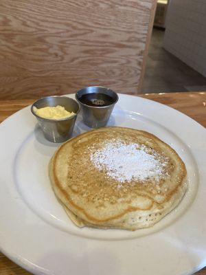 Single Pancake! Perfect!  at Sticky Fingers Diner in Washington