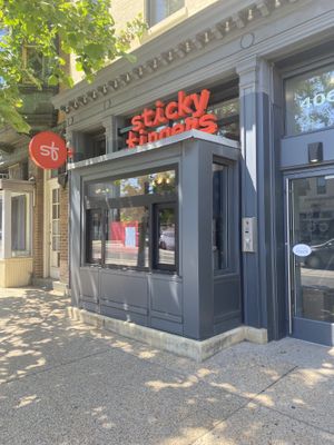   at Sticky Fingers Diner in Washington