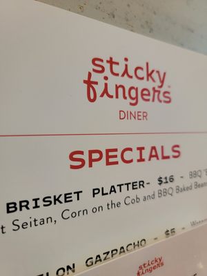  at Sticky Fingers Diner in Washington