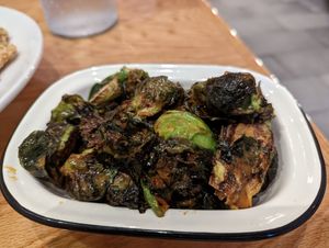 Kung Pao Brussels at Sticky Fingers Diner in Washington