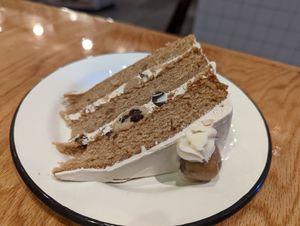 Cookie dough Cake at Sticky Fingers Diner in Washington