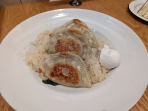 Pierogies at Sticky Fingers Diner in Washington