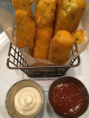 Polenta fries at Sticky Fingers Diner in Washington
