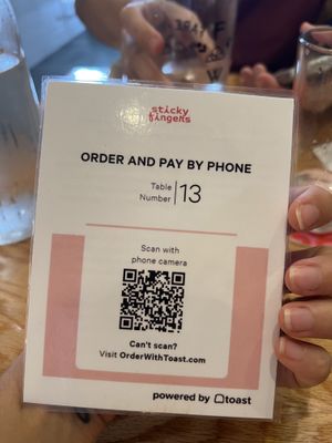   at Sticky Fingers Diner in Washington