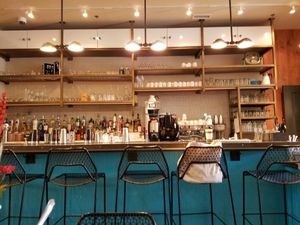 bar at Sticky Fingers Diner in Washington