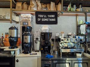 Counter at Sticky Fingers Diner in Washington