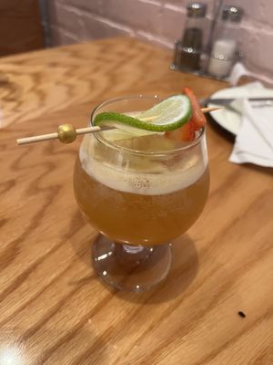 pimm’s drink  at Sticky Fingers Diner in Washington