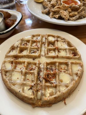 Carrot Cake Waffle   at Sticky Fingers Diner in Washington