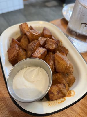 Patatas Bravas  at Sticky Fingers Diner in Washington