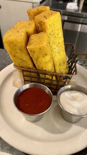 Polenta fries  at Sticky Fingers Diner in Washington