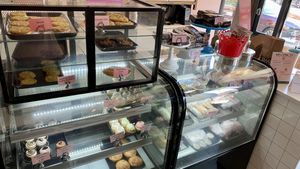 Just SOME of the many desserts  at Sticky Fingers Diner in Washington