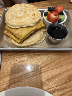 Beyond handcake   at Sticky Fingers Diner in Washington