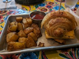 Beyond Croissant at Sticky Fingers Diner in Washington