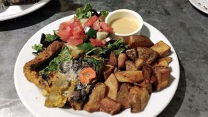 Fritatta - Very Good at Sticky Fingers Diner in Washington