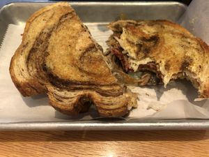 Hot Reuben   at Sticky Fingers Diner in Washington