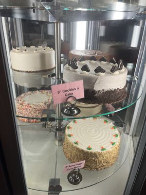 Vegan cakes!  at Sticky Fingers Diner in Washington