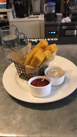 polenta fries at Sticky Fingers Diner in Washington