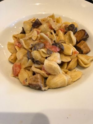 Pasta at Sticky Fingers Diner in Washington