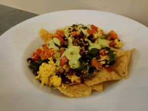 chilaquiles  at Sticky Fingers Diner in Washington