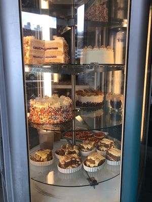 Baked cakes  at Sticky Fingers Diner in Washington