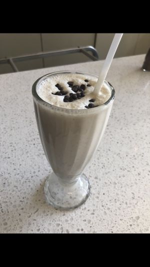 Milkshake I got, I think it was cookie dough? It was alright  at Sticky Fingers Diner in Washington