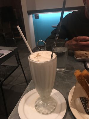 “Butterscotch” Boozy Shake at Sticky Fingers Diner in Washington
