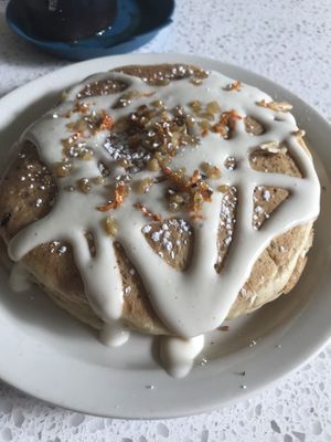 Carrot cake pancakes at Sticky Fingers Diner in Washington