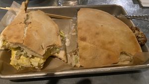 Schwarma at Sticky Fingers Diner in Washington