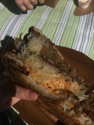 Ruben  at Sticky Fingers Diner in Washington