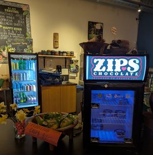 vegan truffles at Bula Kava House in Portland